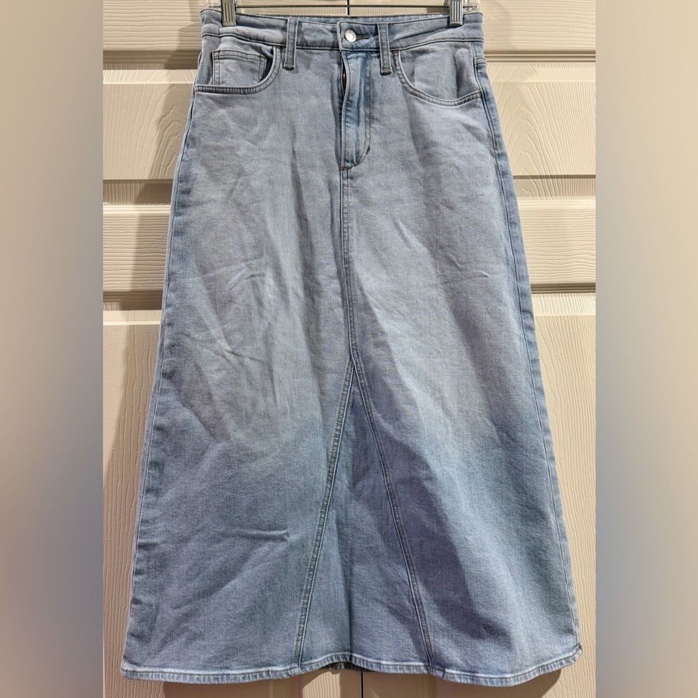 NWT Joe's Jeans Women's Skirt Margo Maxi Denim Jean Western Size 26